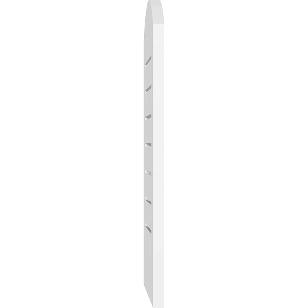 Arch Top Surface Mount PVC Gable Vent F59615