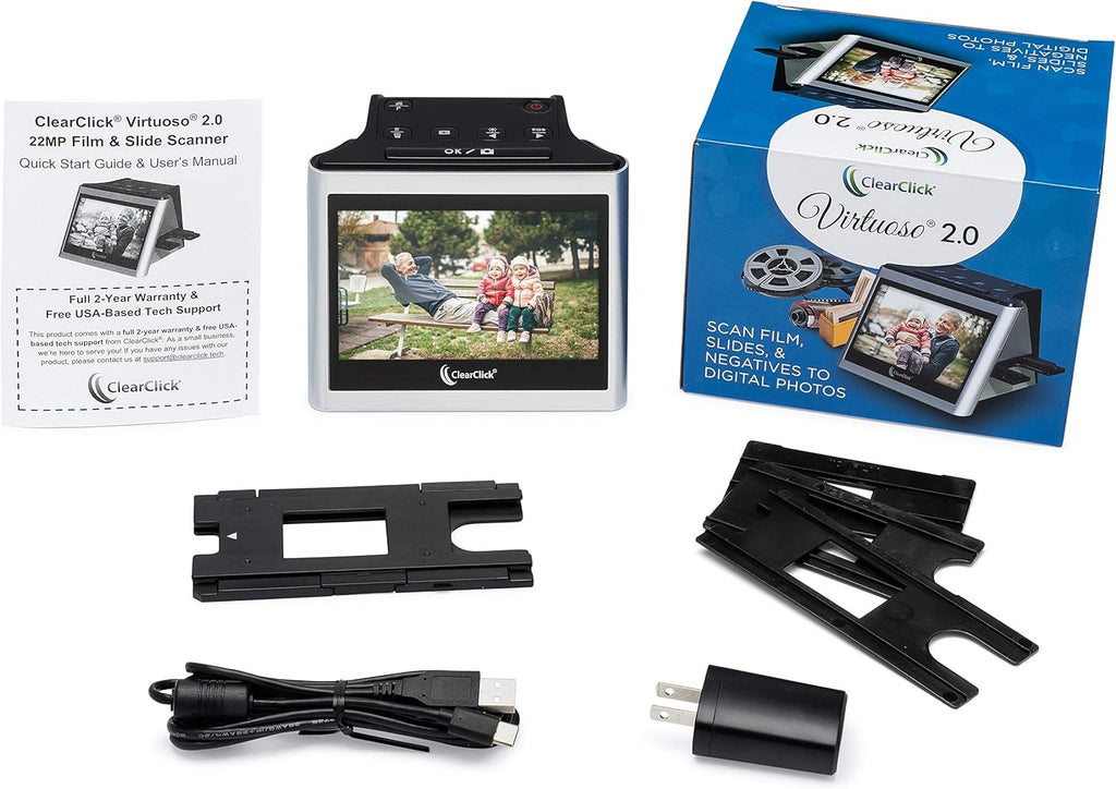 22MP Film & Slide Scanner with 5 LCD Screen A741958