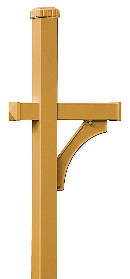 Brass Mailbox Post F280349