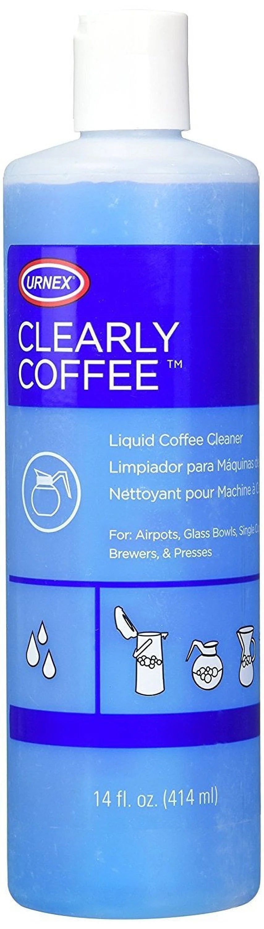 Clearly Coffee Liquid Coffee Pot Cleaner 14 oz - 3 Pack N492