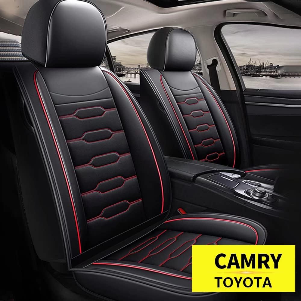 Custom Fit Faux Leather Car Seat Protector Full Set A83876