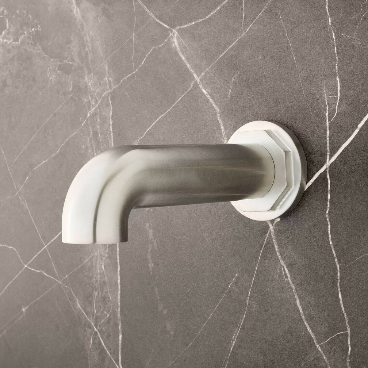 Nickel Tub Spout H237