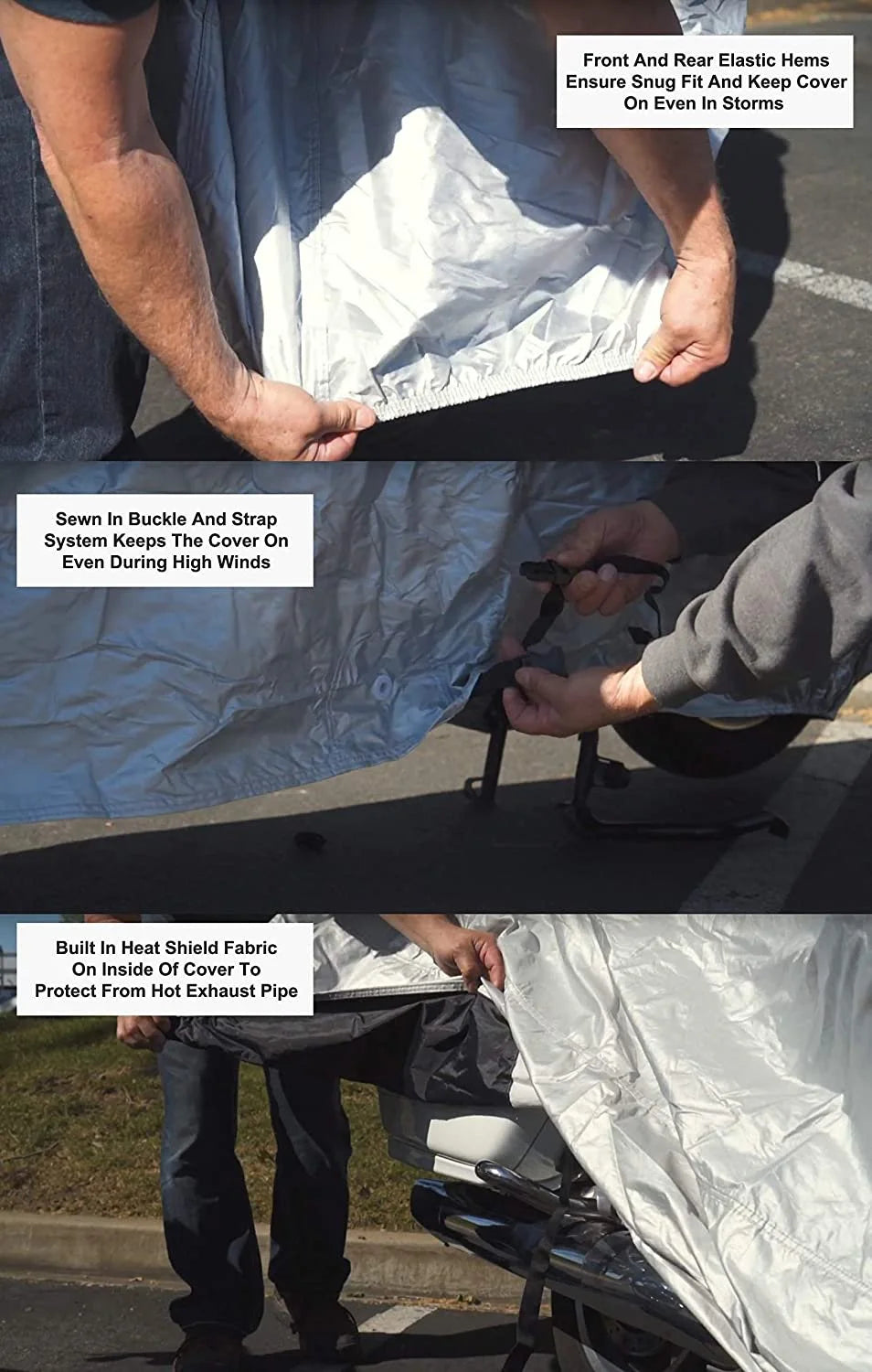 Trike Cover with Securing Straps and Storage Bag C23132