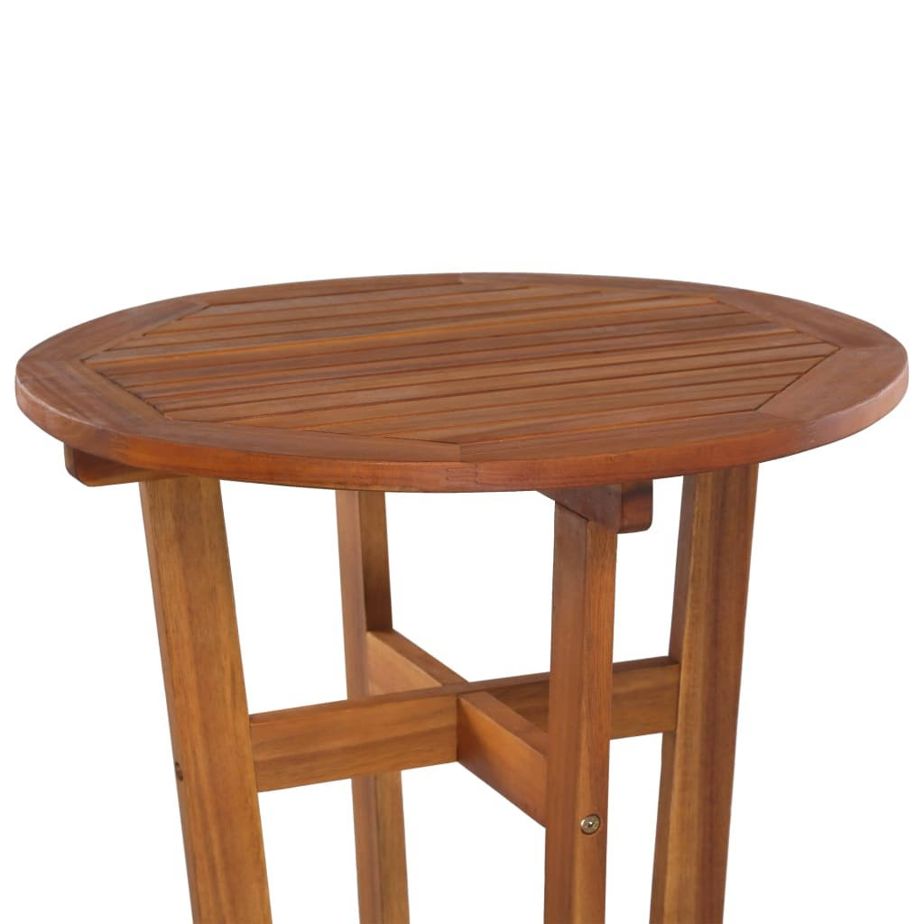 Solid Acacia Wood Bar Table D332