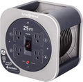 Orange 25 ft Extension Cord with 4 Power Outlets F957767