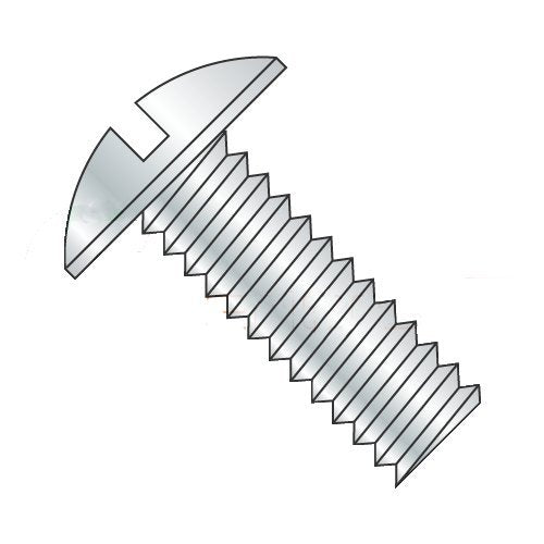 3/8-16 x 1 1/2 Slotted Truss Head Machine Screws Steel Zinc E5222