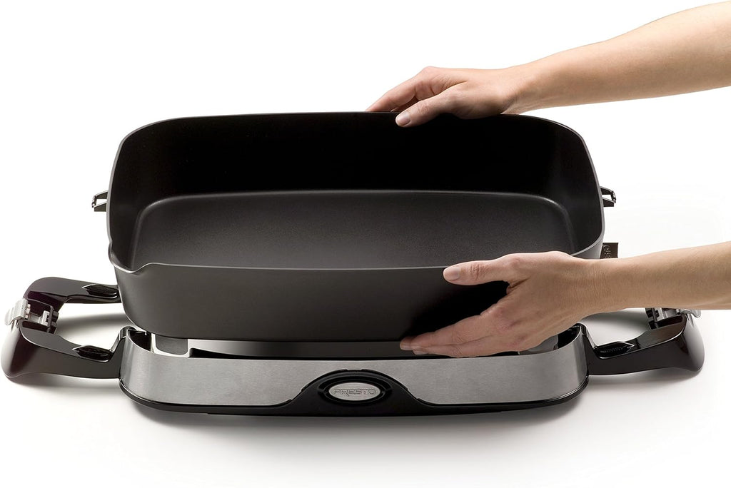 16-inch Black Electric Foldaway Skillet R27501