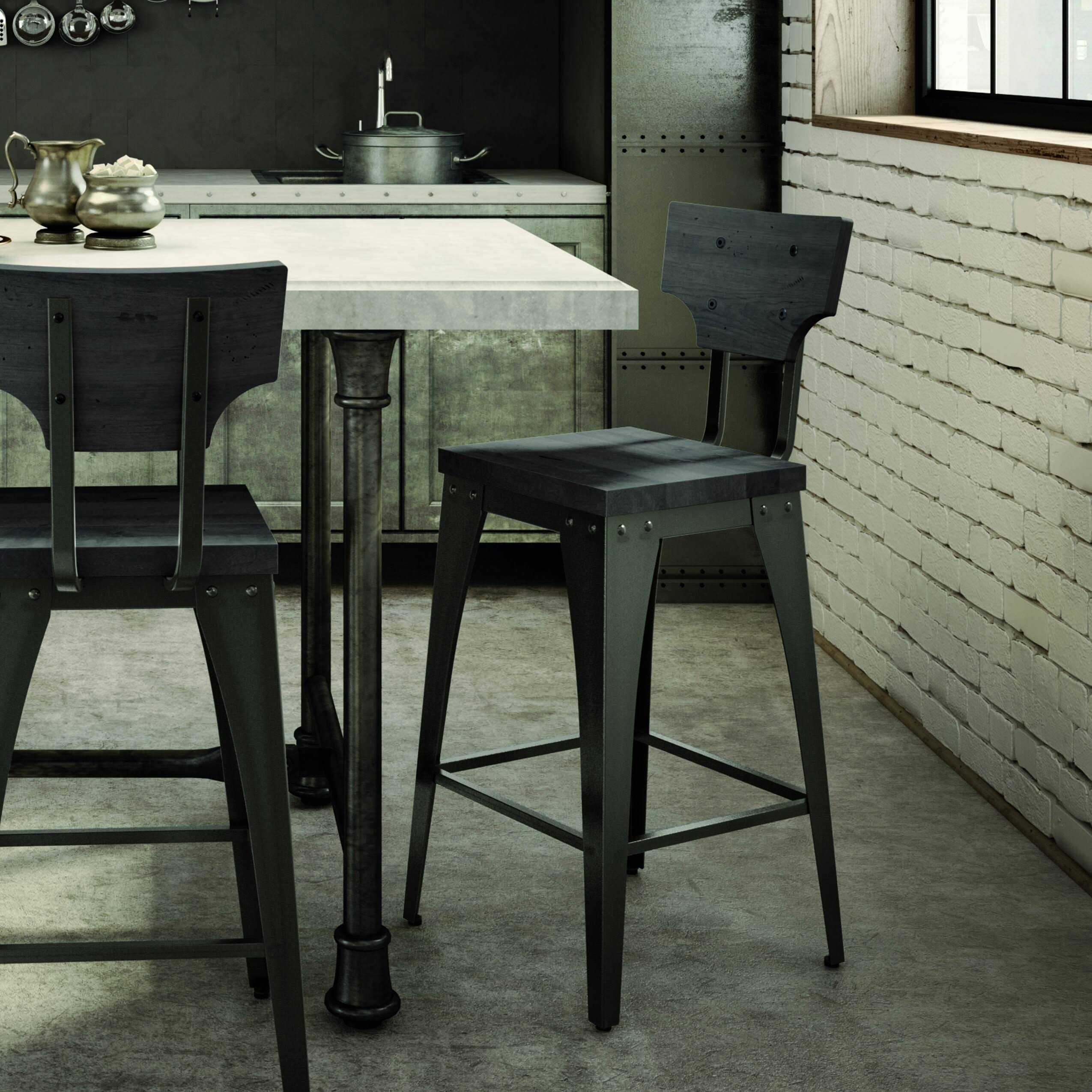 Gray Counter Stool K296