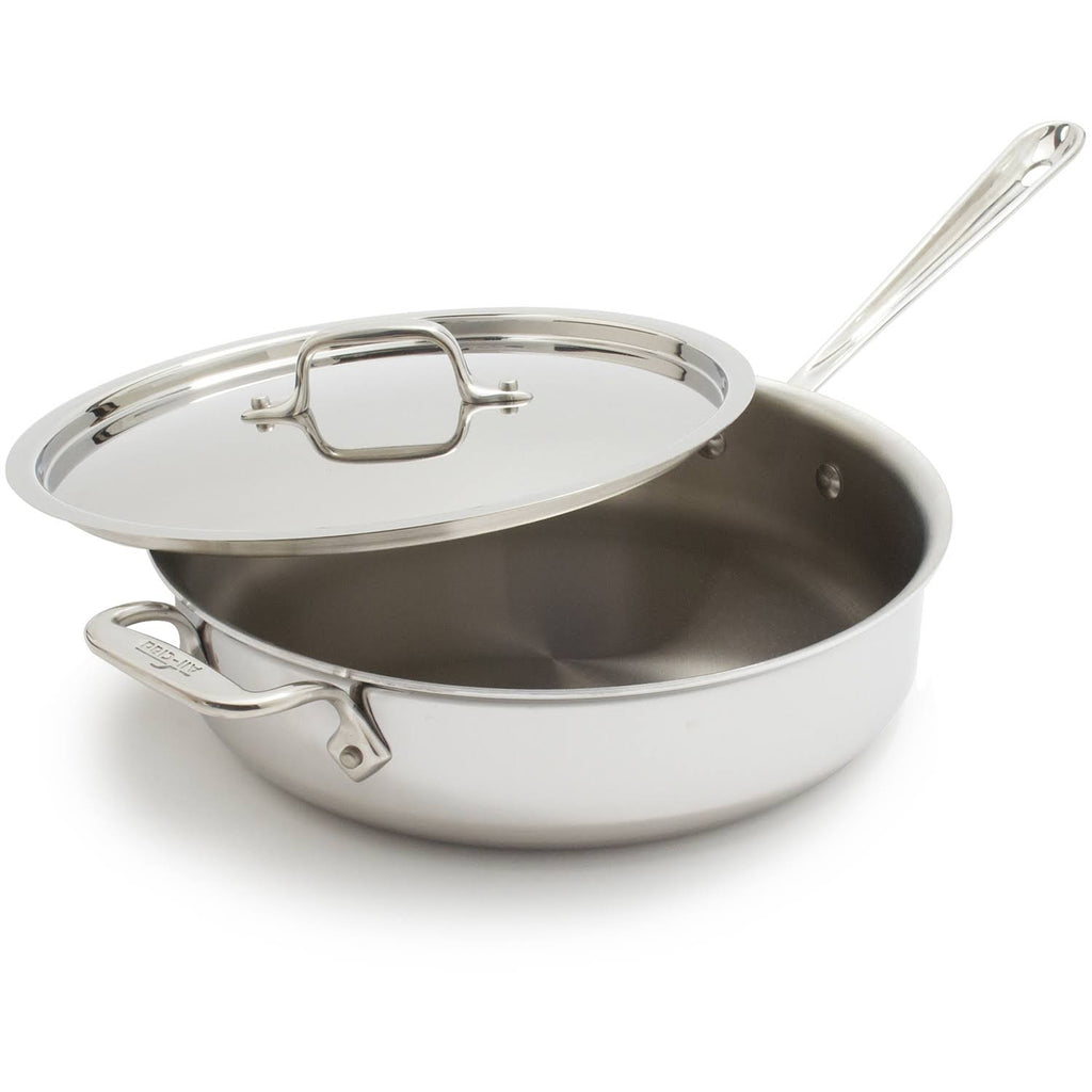 4-Quart Stainless Steel Saute Pan with Lid B5594
