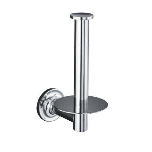 Vibrant Brushed Gold Vertical Toilet Tissue Holder S28249