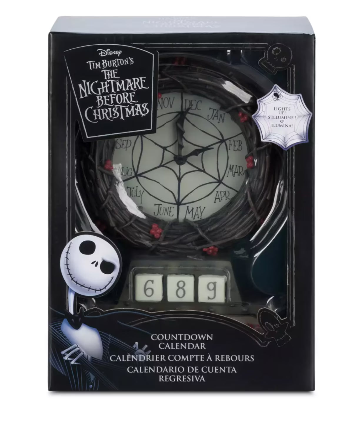 Light-Up Countdown Clock Calendar K8485