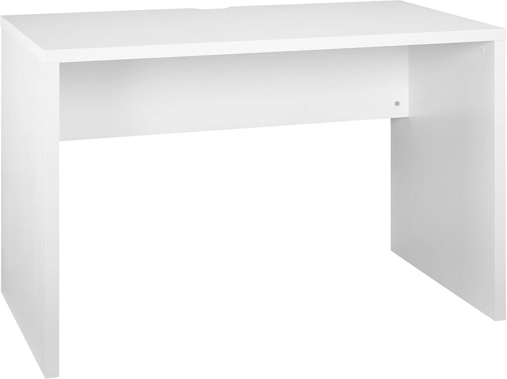 2-Door White Storage Cabinet with Shelf T12852