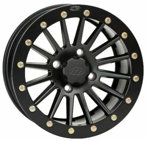 Beadlock Wheel - 12x7 - 52 Offset - Black D207424