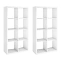 White 8-Cube Storage Organizer (2 Pack) P4216