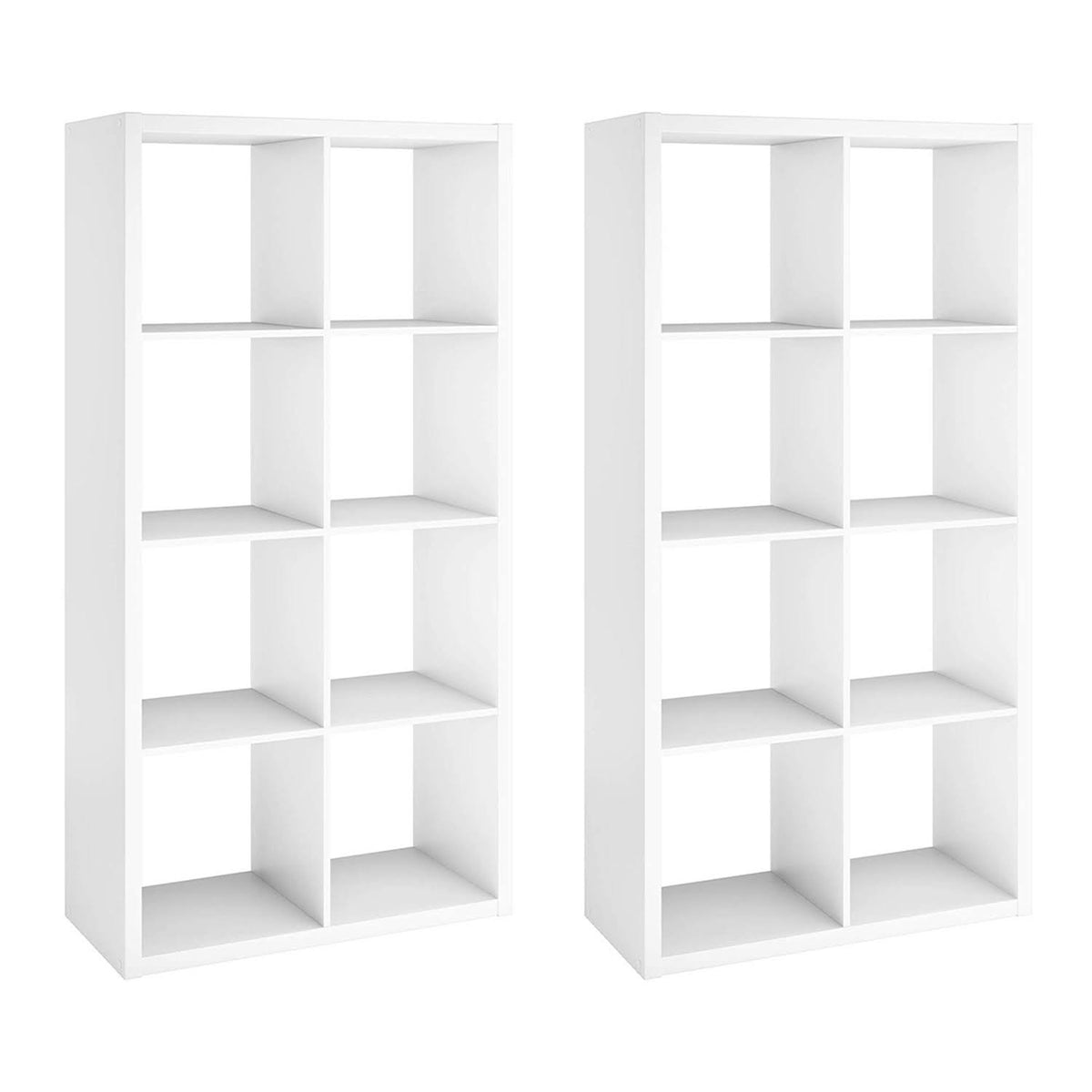 White 8-Cube Storage Organizer (2 Pack) P4216