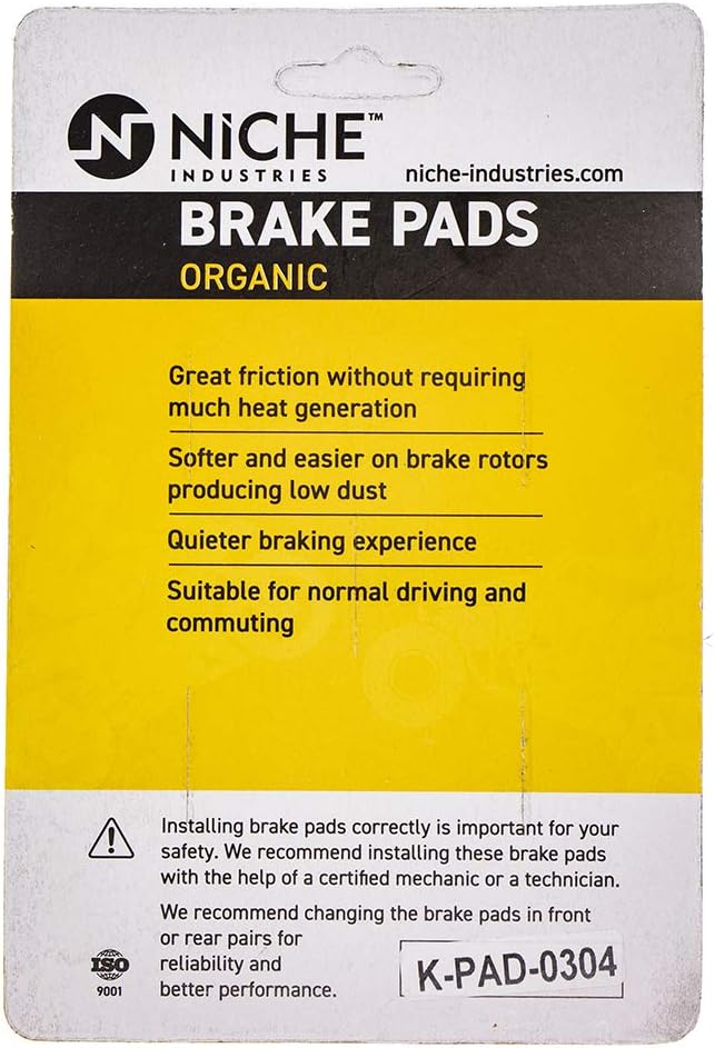 Brake Pad Set Organic Pack of 2 W446577