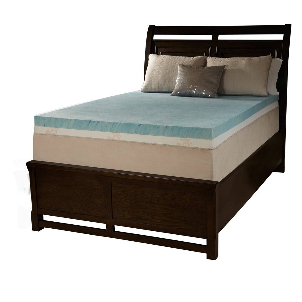 4-Inch Gel Memory Foam Mattress Topper - Twin H76970