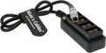 2 Pin Male to 4 D Tap Female Splitter Cable Pack of 2 M280177
