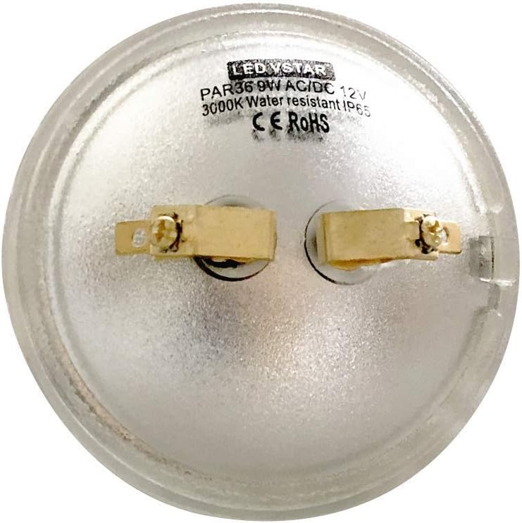LED PAR36 9W Bulb, 12V, Warm White, Water Resistant, Pack of 4 U716