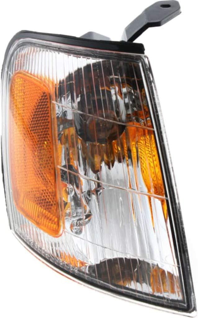 Corner Light for Toyota Avalon 1998 1999 Passenger Side Clear Amber Lens Pack of 2 Q402