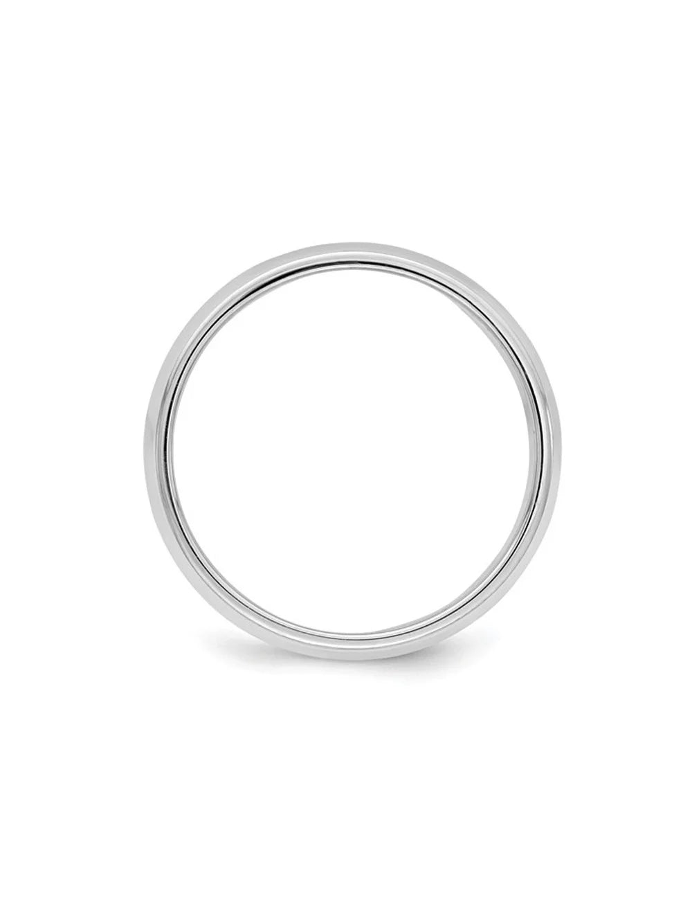 Sterling Silver 6mm Milgrain Wedding Band Ring W50210