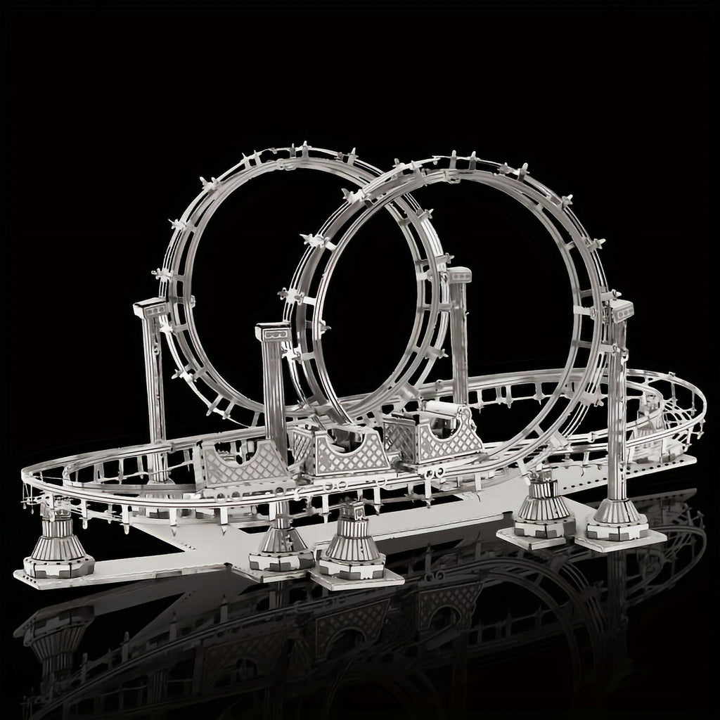 3D DIY Jigsaw Puzzle Roller Coaster Model R86235