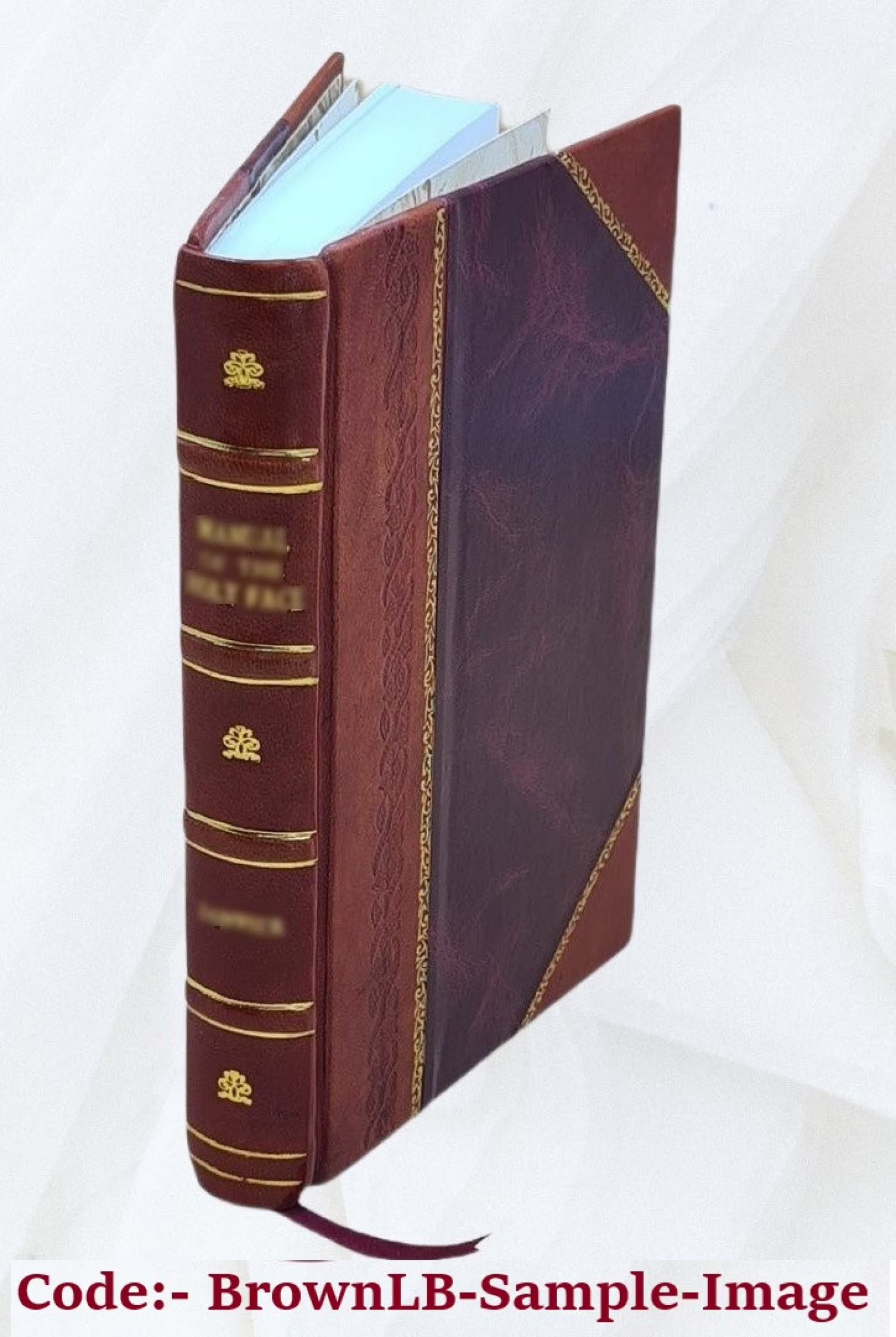Leather Bound Book F9034