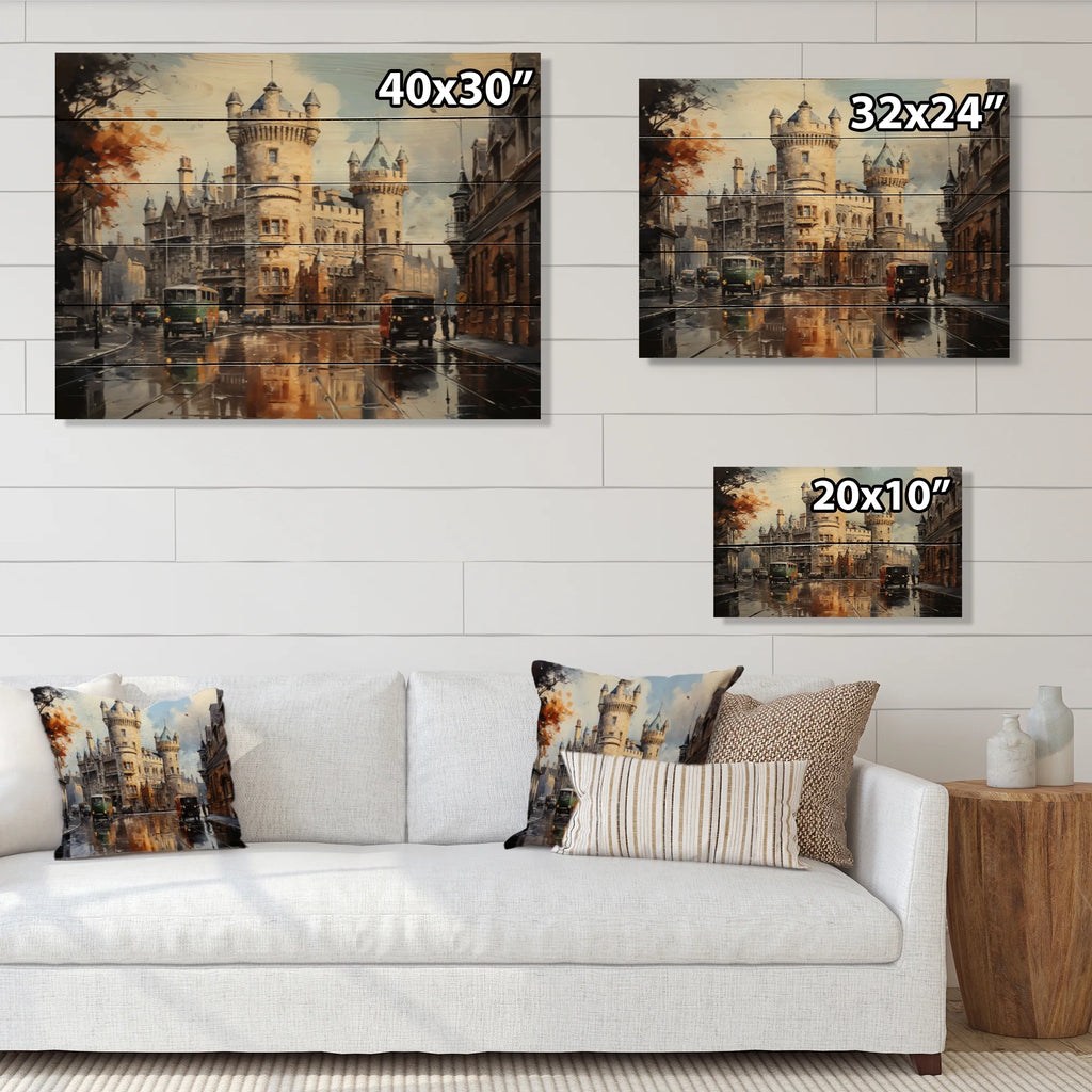 Natural Pine Wood Print X360