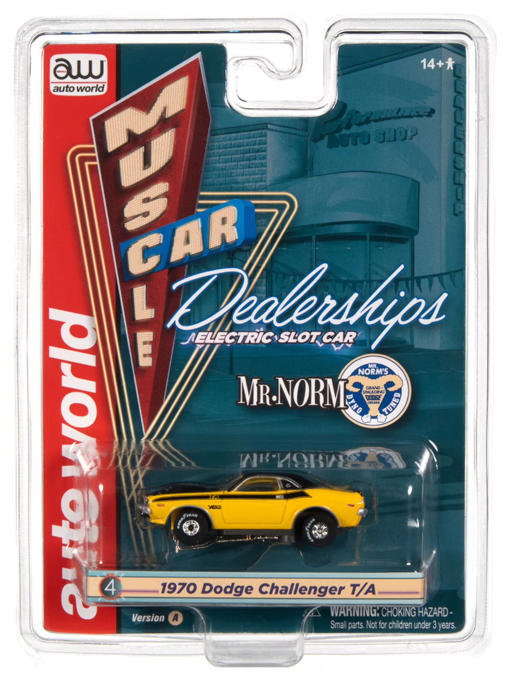 1970 Dodge Challenger T/A HO Scale Slot Car Q1138