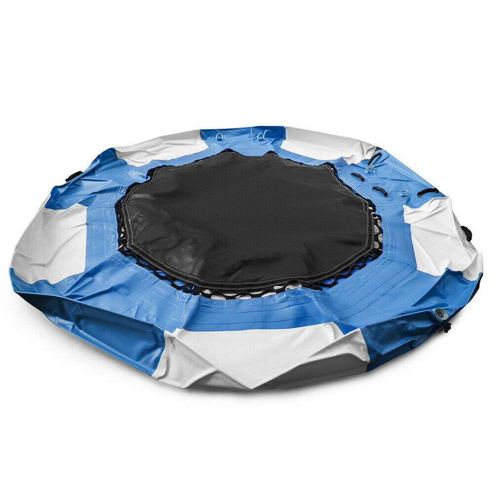 Blue & White 17Ft Inflatable Water Trampoline I673