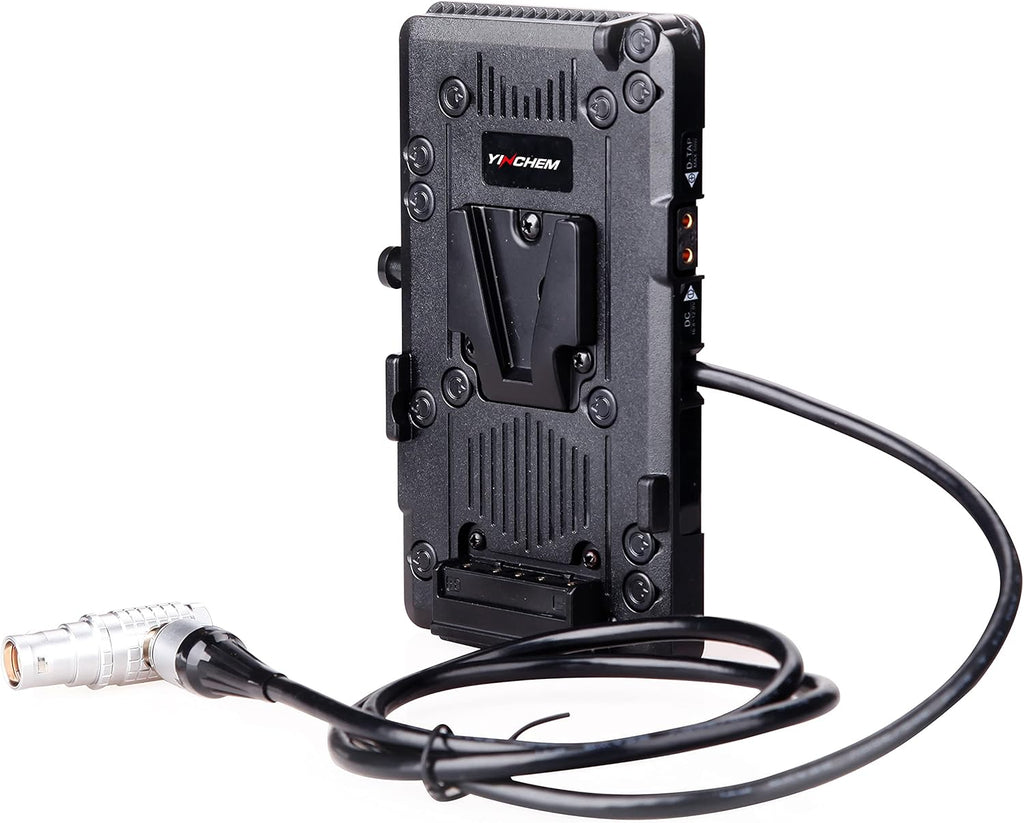 V-Mount Battery Adaptor Plate with D-tap Output and 8 Pin LEMO Connector W195