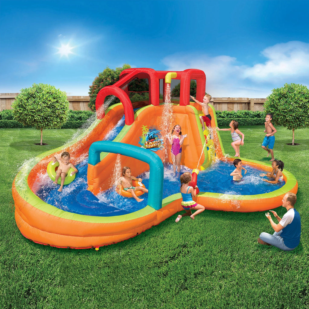 Inflatable Water Park and Battle Bop Combo Pack F384635