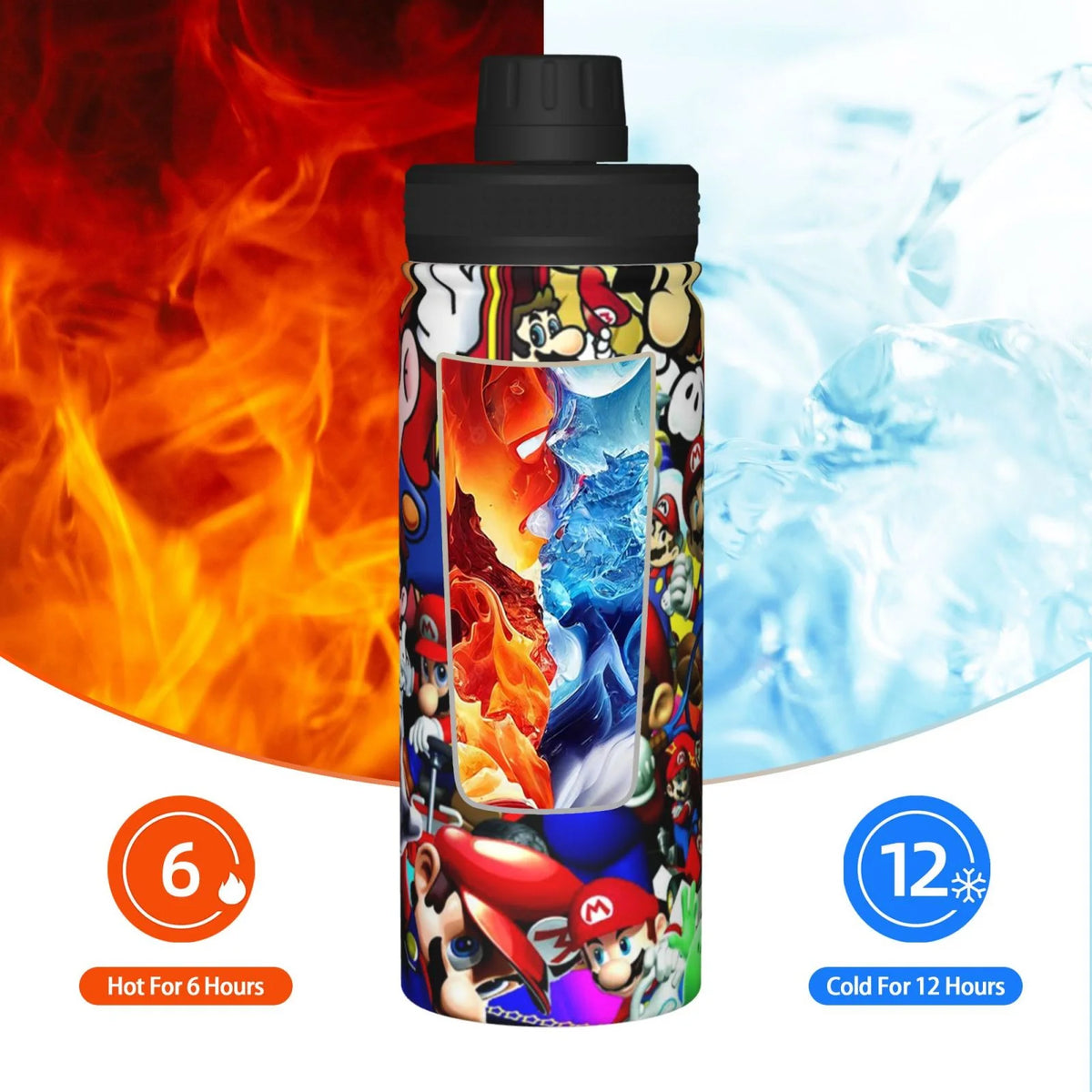 Insulated Stainless Steel Water Bottle 18OZ R14918