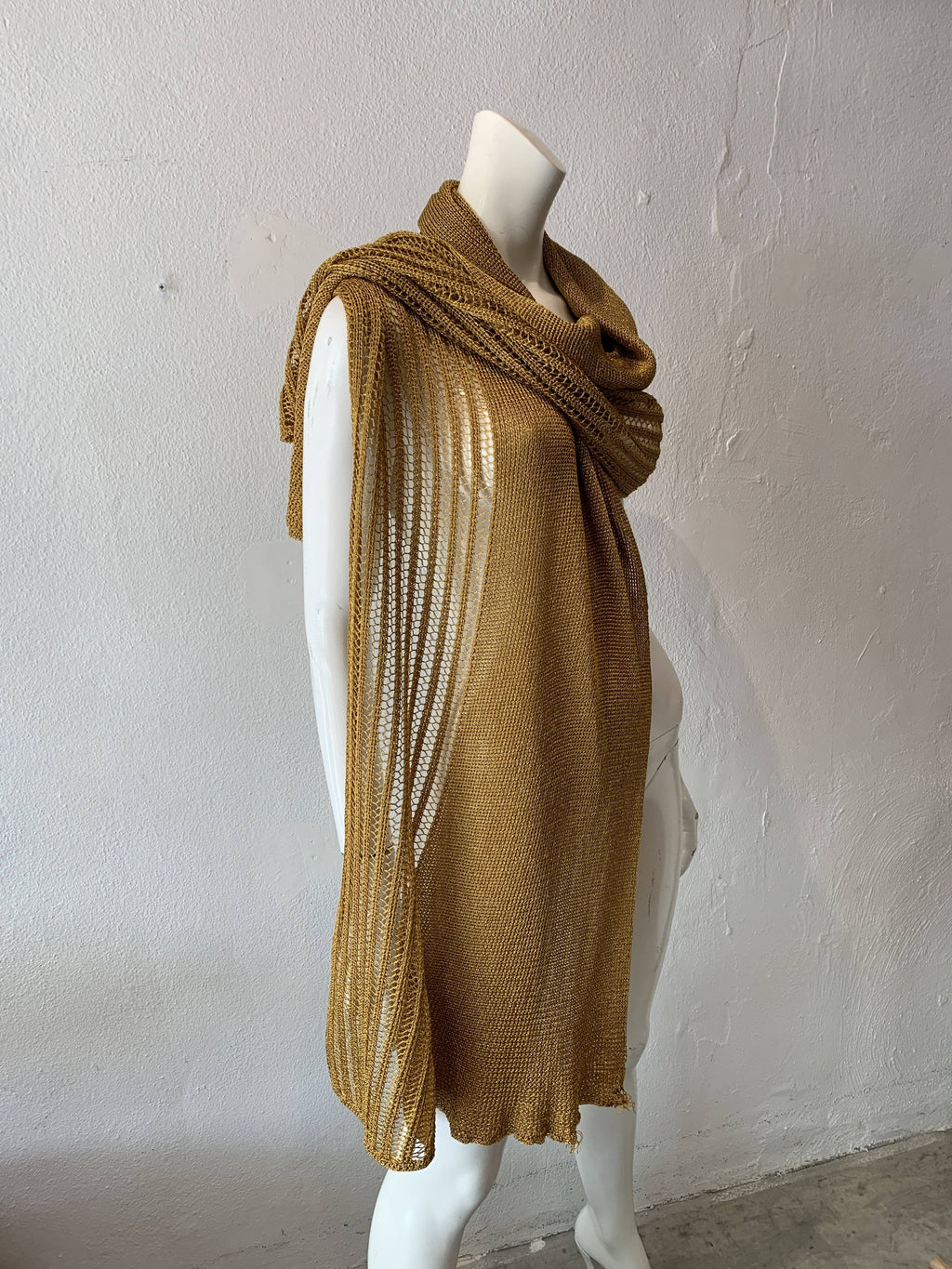 Golden Butterfly Scarf L30441