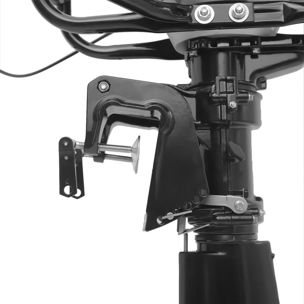 7.5 HP 3600R/Min Outboard Motor Boat Engine Water Cooling System 196CC 1.8 Liters N6381