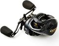 Baitcasting Reel 17.6LB Max Drag Carbon Fiber 11+1 Magnet Brake System Casting Reel Pack of 2 E866307