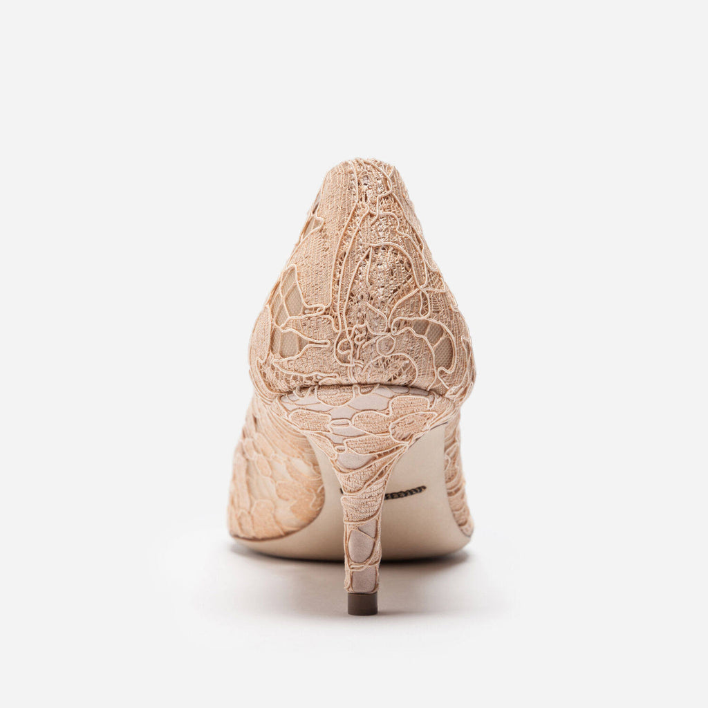 Embellished Lace Pump S393