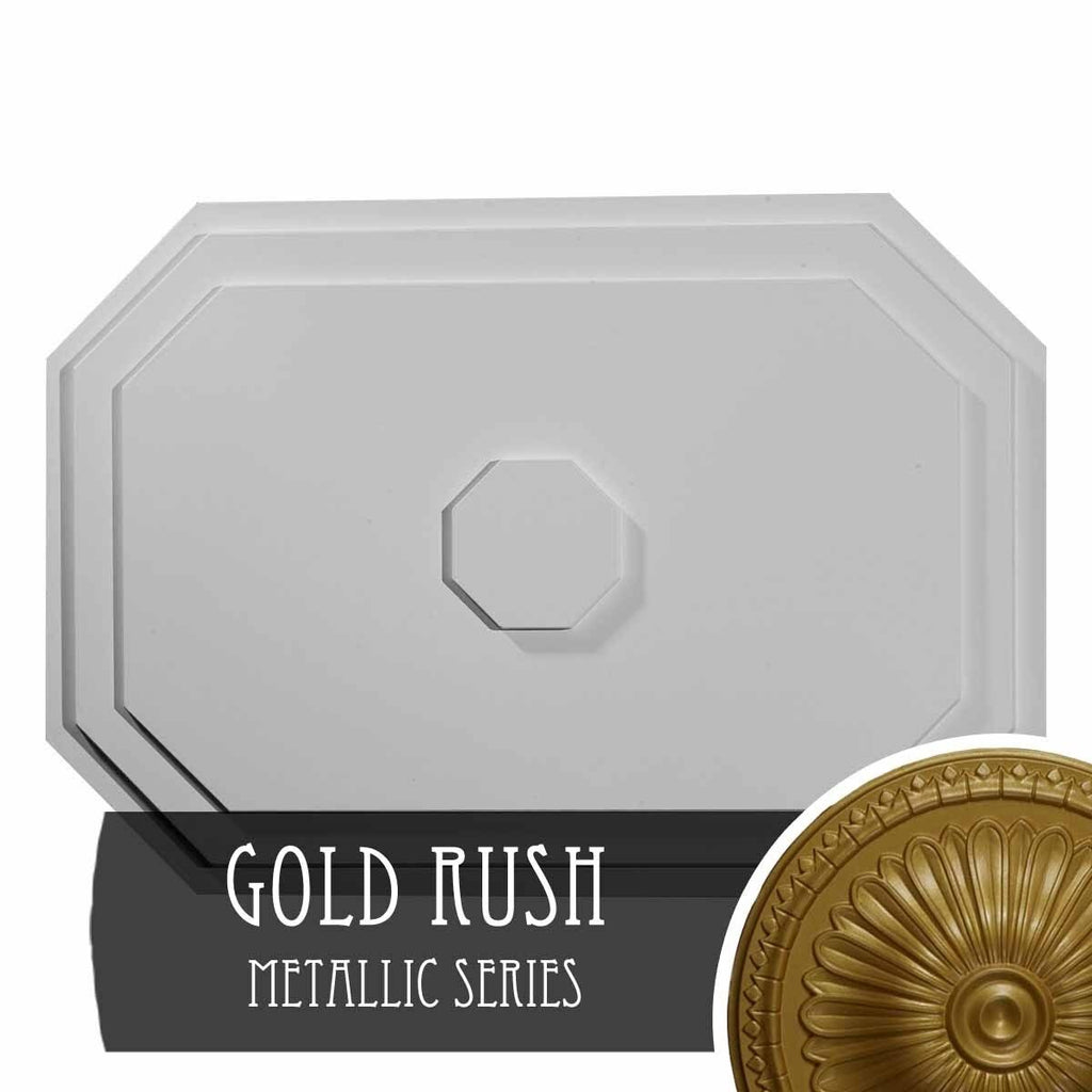 Gold Hand-Painted Ceiling Medallion H516