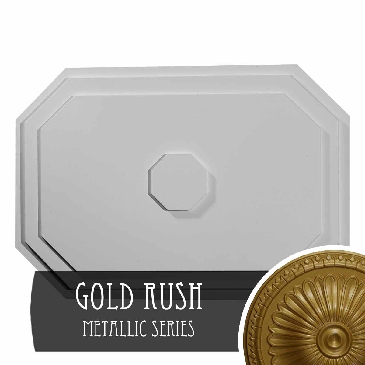 Gold Hand-Painted Ceiling Medallion H516
