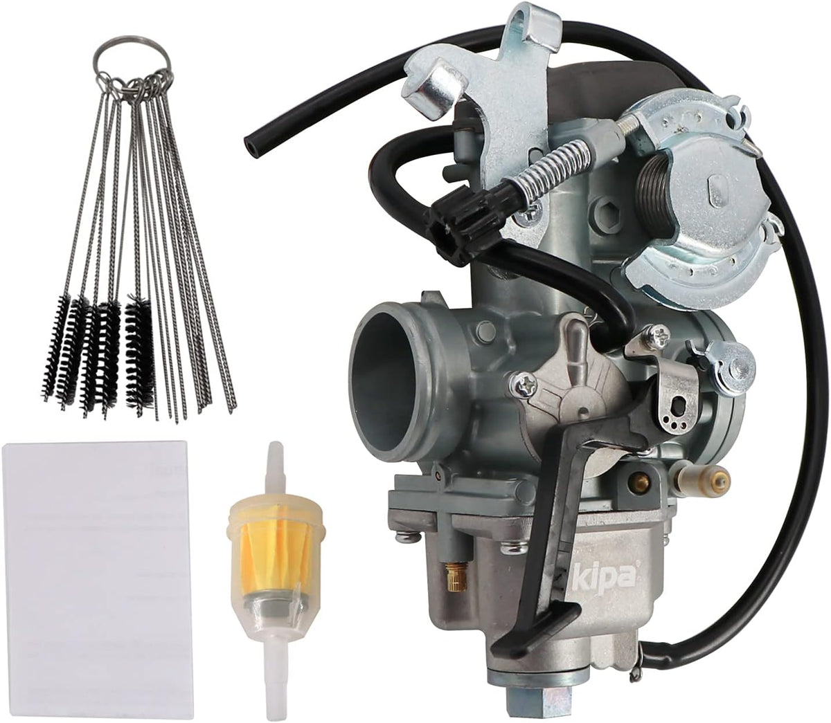 Carburetor Carbon Dirt Jet Cleaner Tool Kit Fuel Filter Pack of 2 B56842