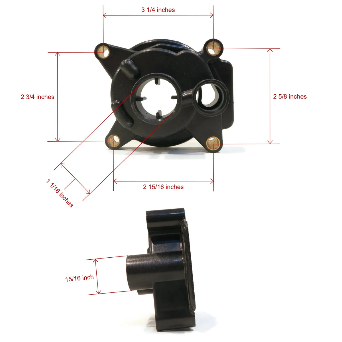 Water Pump Impeller Kit for Evinrude Outboard Boat O51535