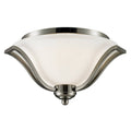 Brushed Nickel 3-Light Ceiling Lamp Z46849