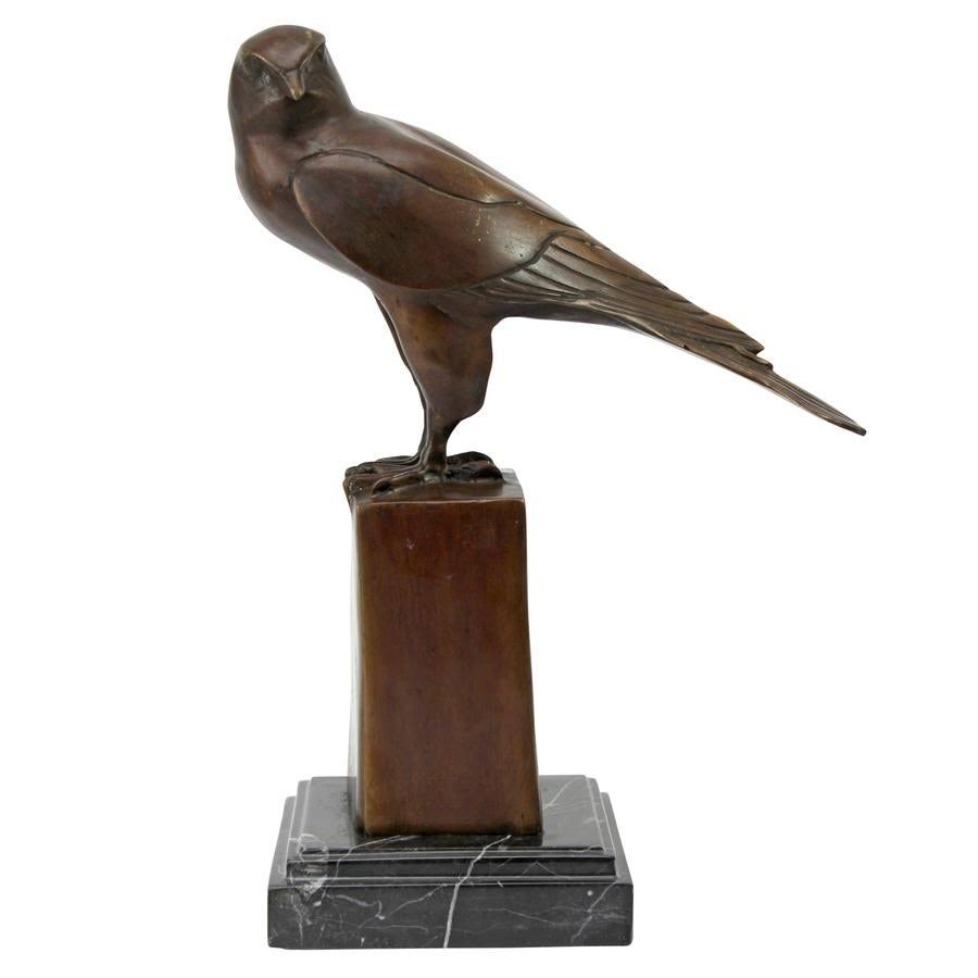 Cast Bronze Falcon Statue C73839