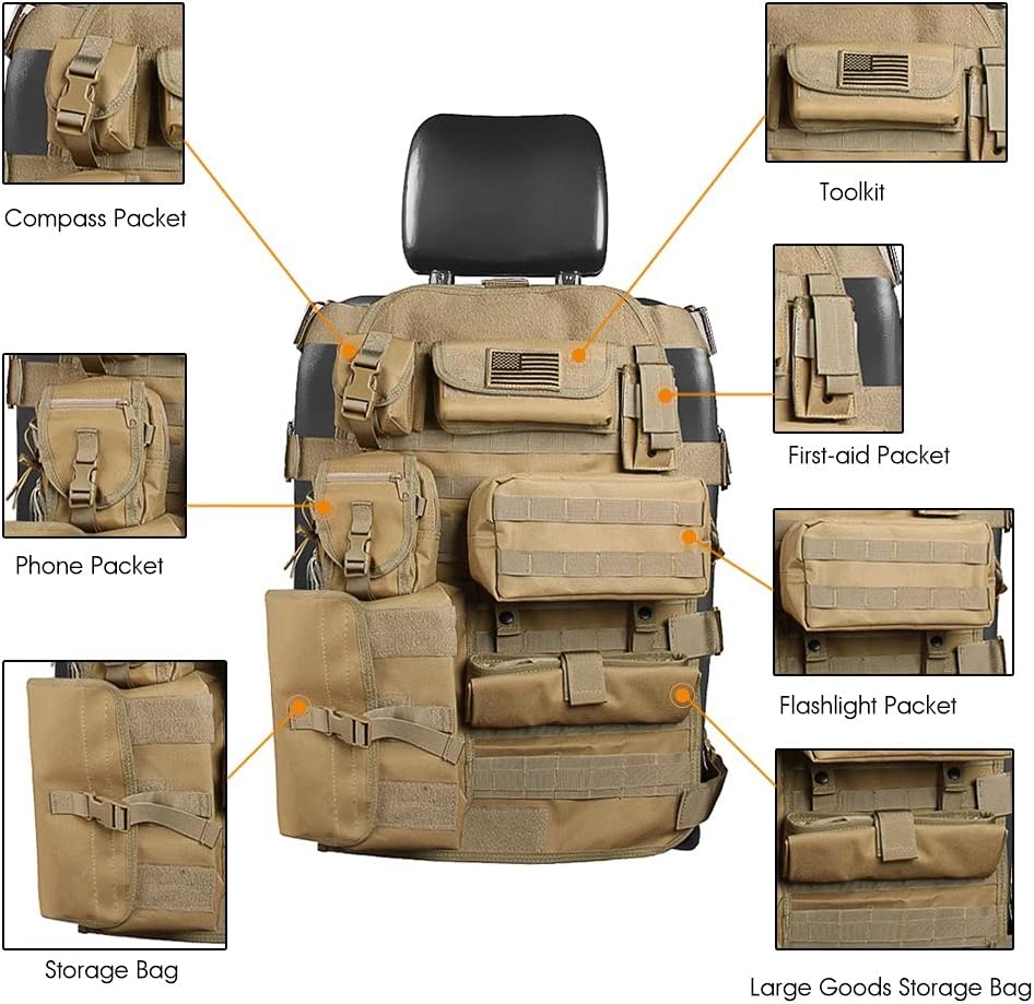 Universal Tactical Seat Cover Pack of 2 X1959