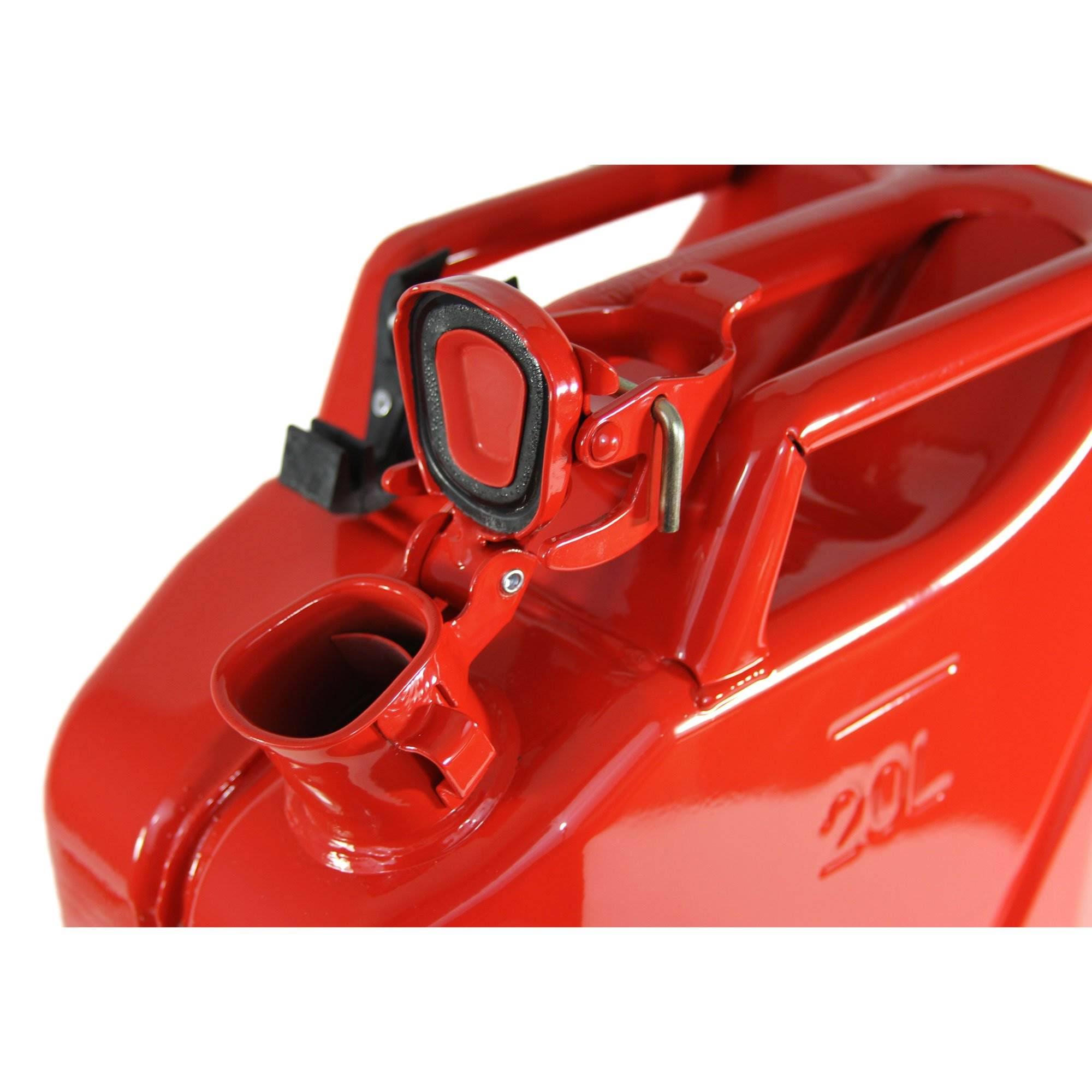 5.3 Gallon Red Fuel Jerry Can with Spout Y8902