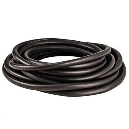 Black Metric Nylon Tubing, Inner Diameter 6 mm, Outer Diameter 8 mm, 50 ft A682501
