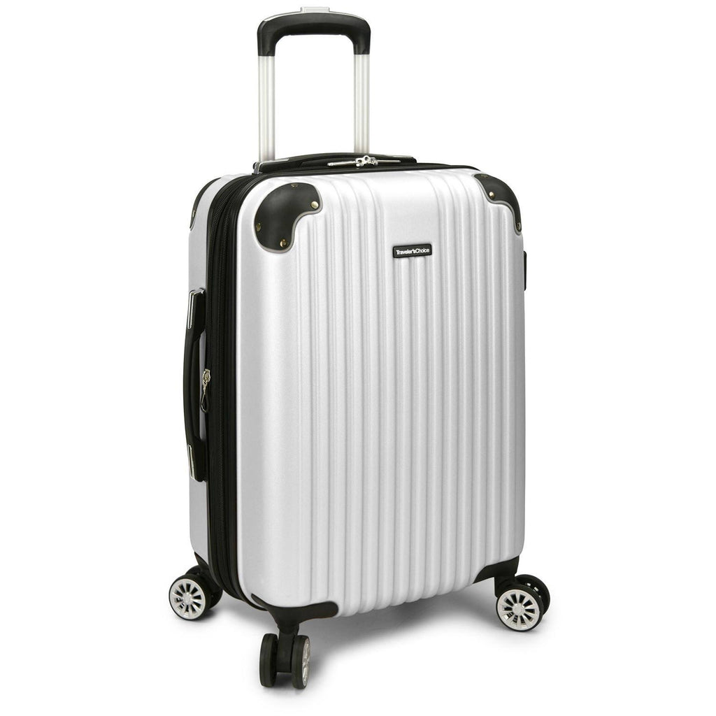 Pear White 3-Piece Hardside Expandable Spinner Set E334278