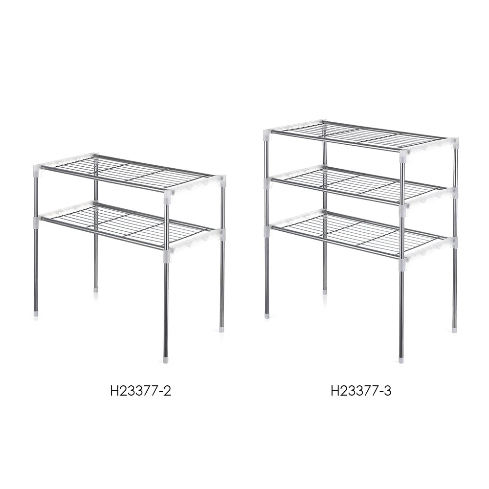 3-Tier Kitchen Storage Shelf Rack Microwave Oven Shelving Unit P796773