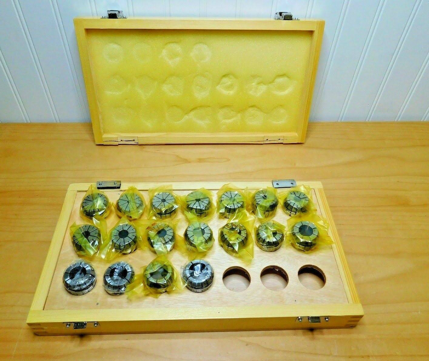 18 Piece ER32 Collet Set 2mm to 20mm Y285779