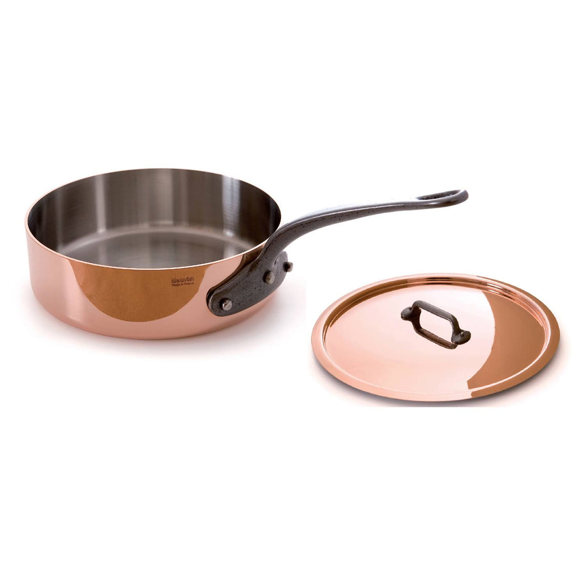 Copper Saute Pan with Lid 3.2 Qt. K965